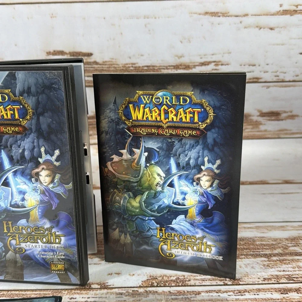 World of Warcraft TCG Heroes of Azeroth Starter Deck 2006 Upper Deck Used